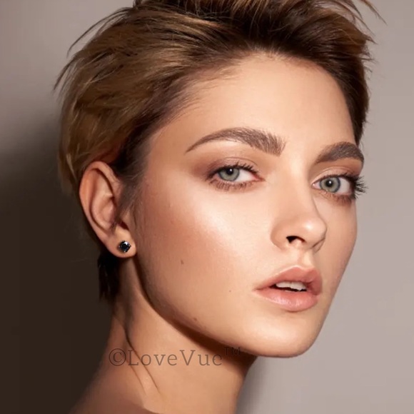 Certified 1ct. t.w. Black Diamond Solitaire Stud Earrings - Picture 7 of 16